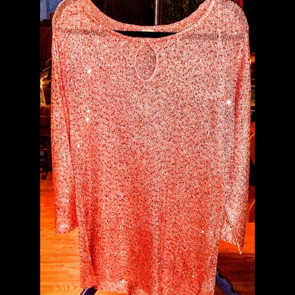 Salmon Colored Sweater